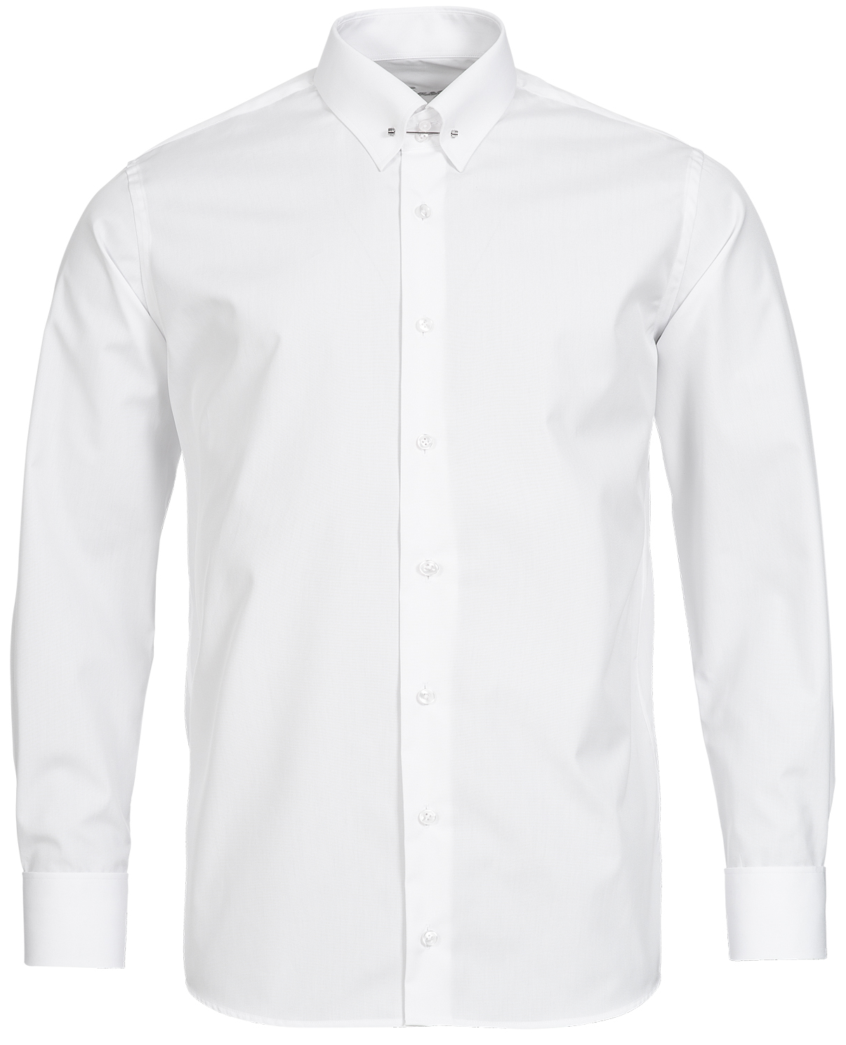 Weißes Regular Cut Premium Line Schaeffer Hemd mit Piccadilly Kragen Weißes Regular Cut Premium Line Schaeffer Hemd mit Piccadilly Kragen