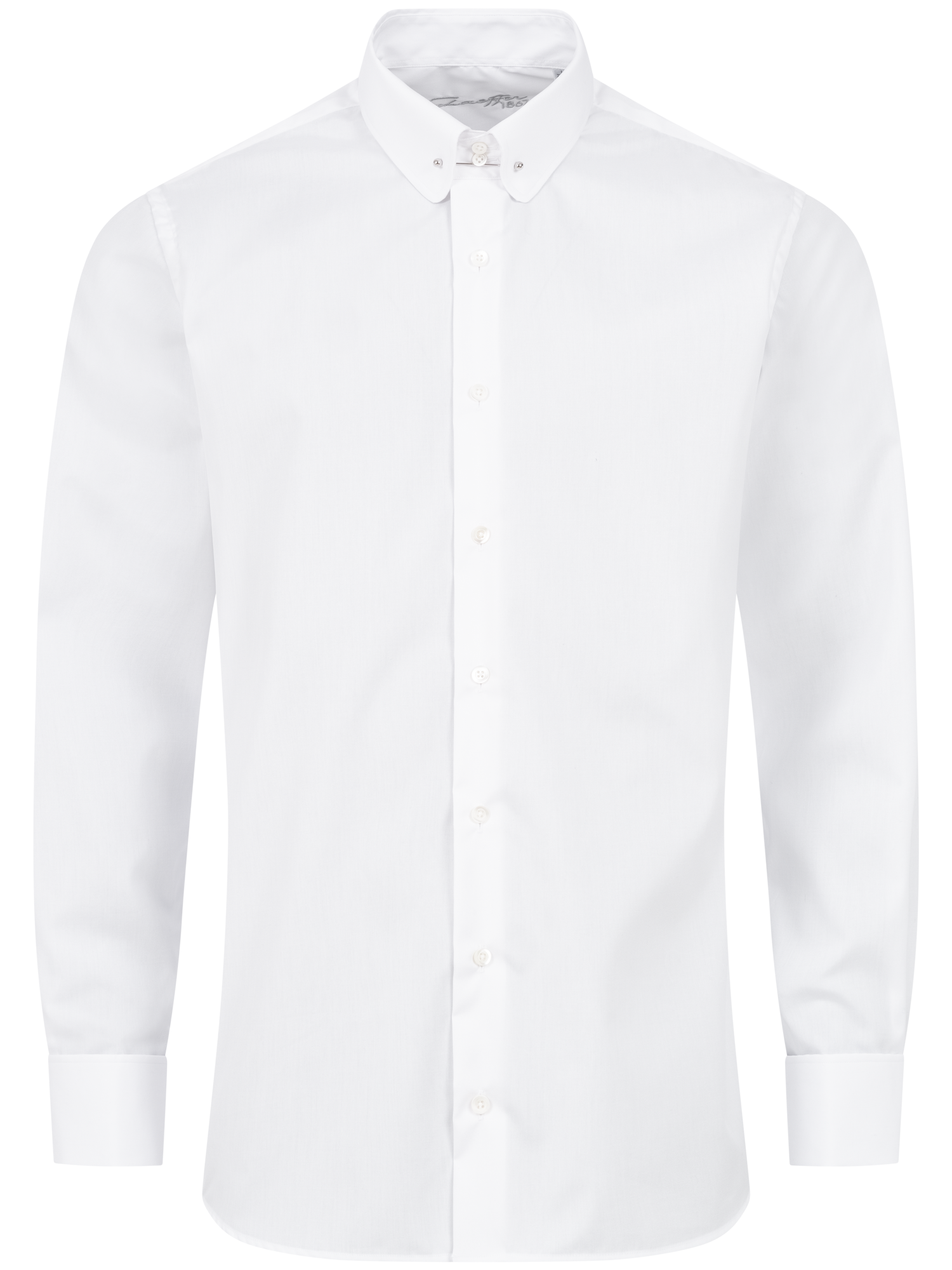 Weißes Modern Cut Royal Line Schaeffer Hemd mit Piccadilly Kragen Weißes Modern Cut Royal Line Schaeffer Hemd mit Piccadilly Kragen