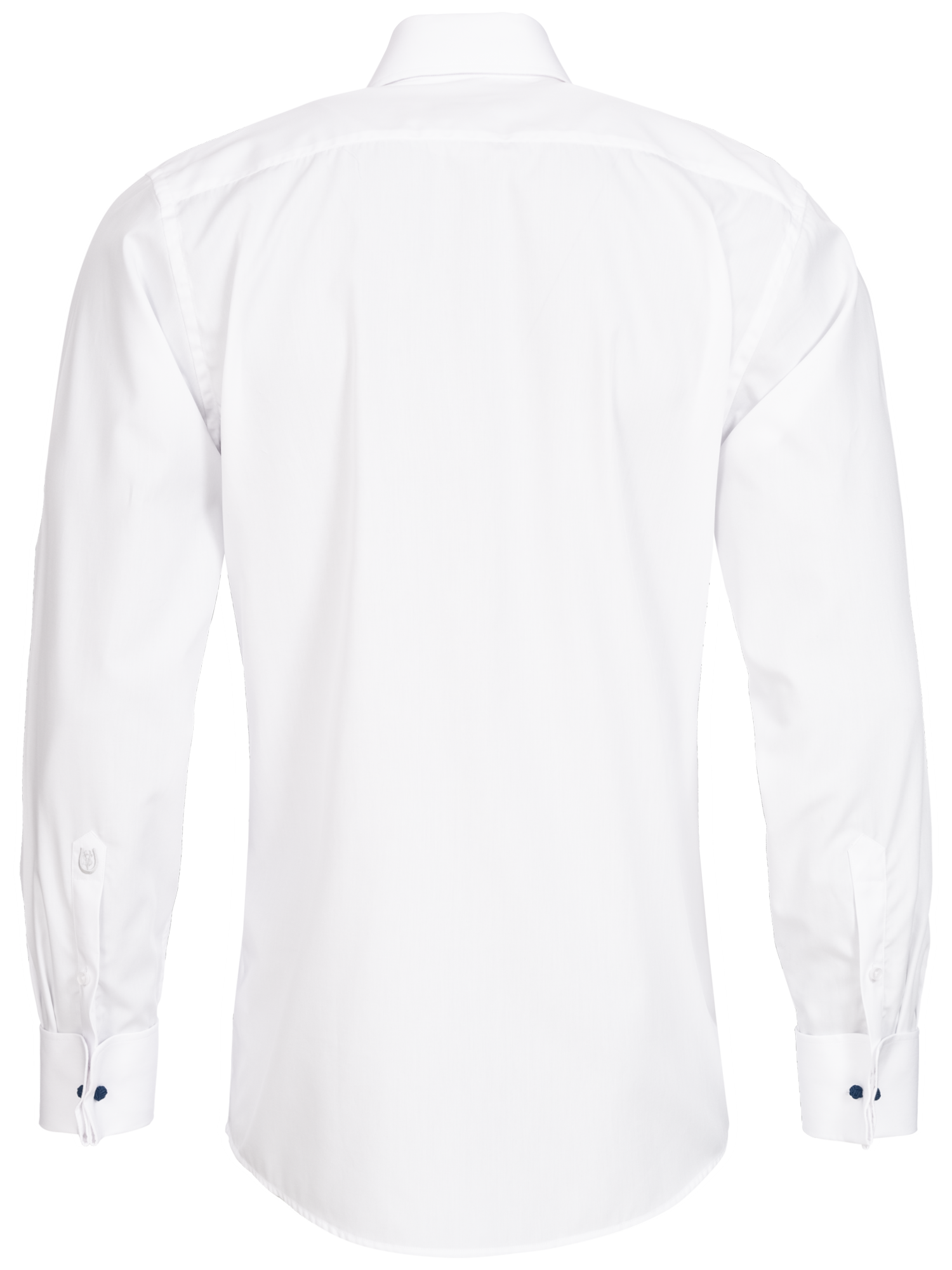 Weißes Slim Fit Classic Line Schaeffer Hemd mit Club Kragen Weißes Slim Fit Classic Line Schaeffer Hemd mit Club Kragen