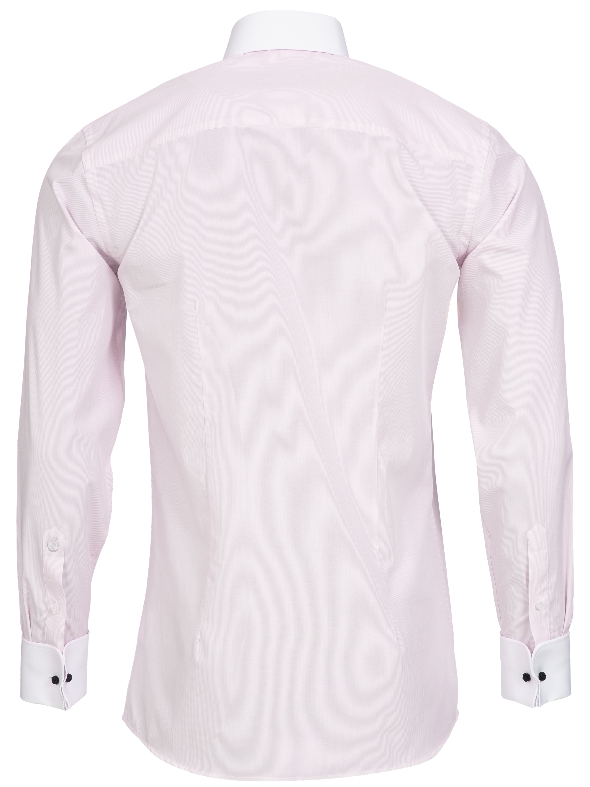 Rosé gestreiftes Slim Fit Classic Line Schaeffer Hemd mit Piccadilly Kragen Rosé gestreiftes Slim Fit Classic Line Schaeffer Hemd mit Piccadilly Kragen