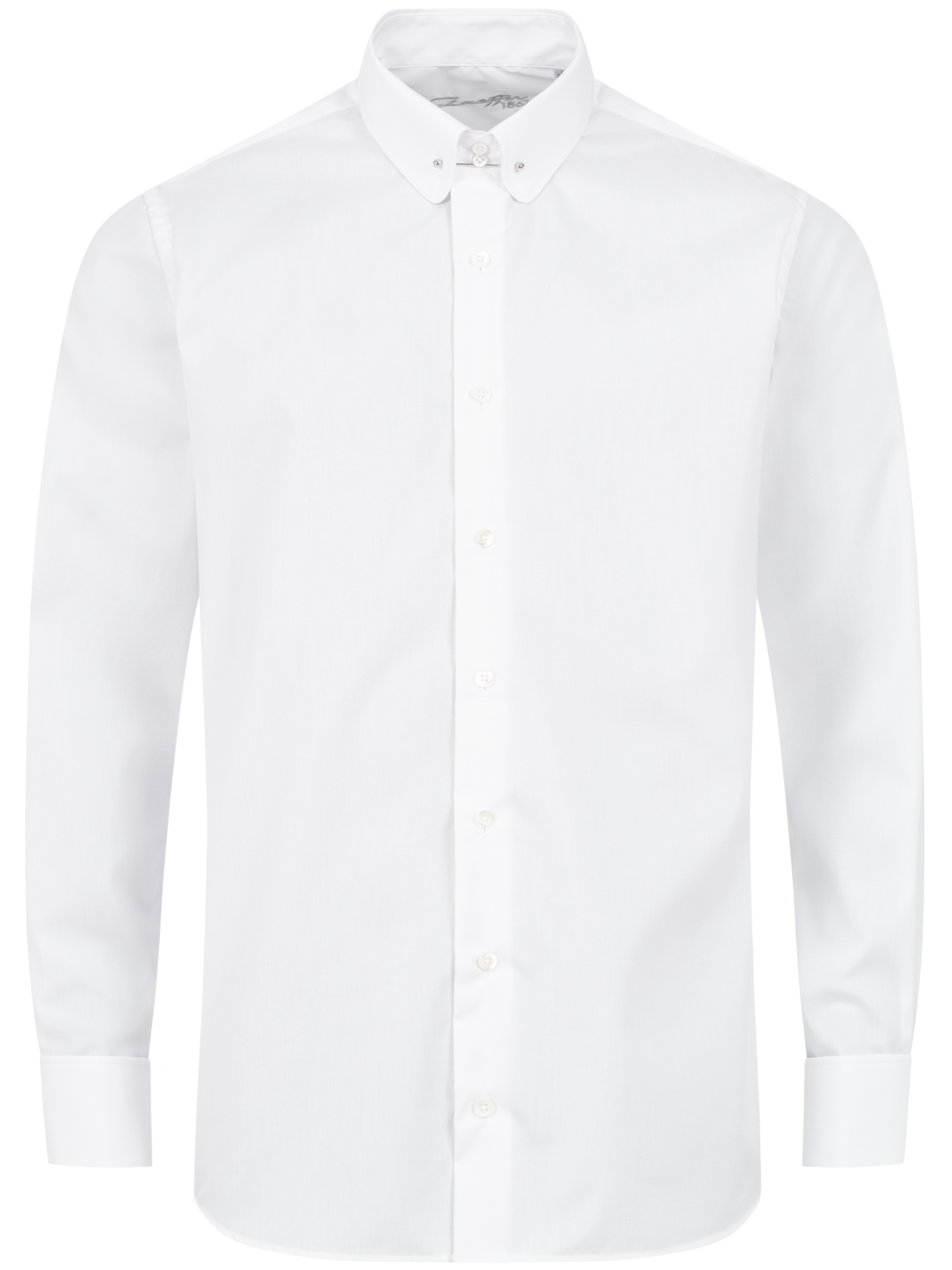 Weißes Regular Cut Royal Line Schaeffer Hemd mit Piccadilly Kragen Weißes Regular Cut Royal Line Schaeffer Hemd mit Piccadilly Kragen