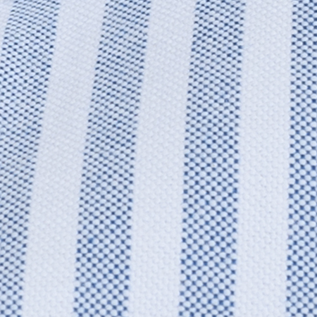 Weiß/Blau Oxford