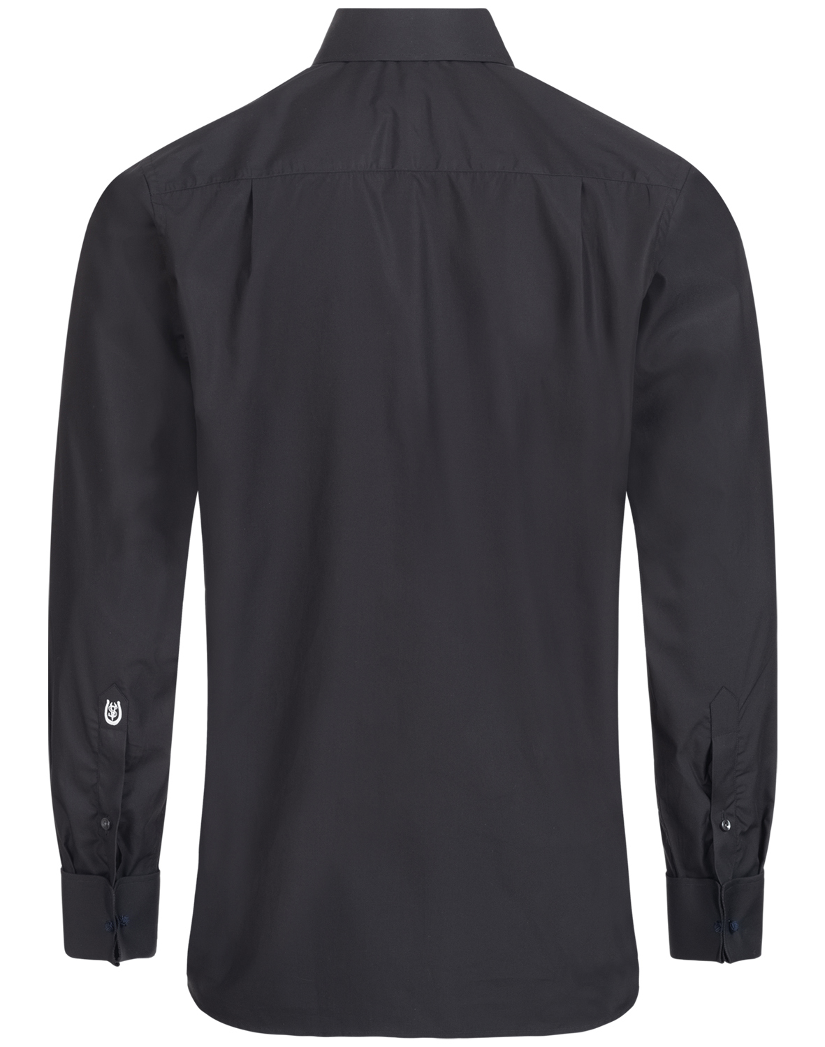 Schwarzes Regular Cut Premium Line Schaeffer Hemd mit Piccadilly Kragen Schwarzes Regular Cut Premium Line Schaeffer Hemd mit Piccadilly Kragen