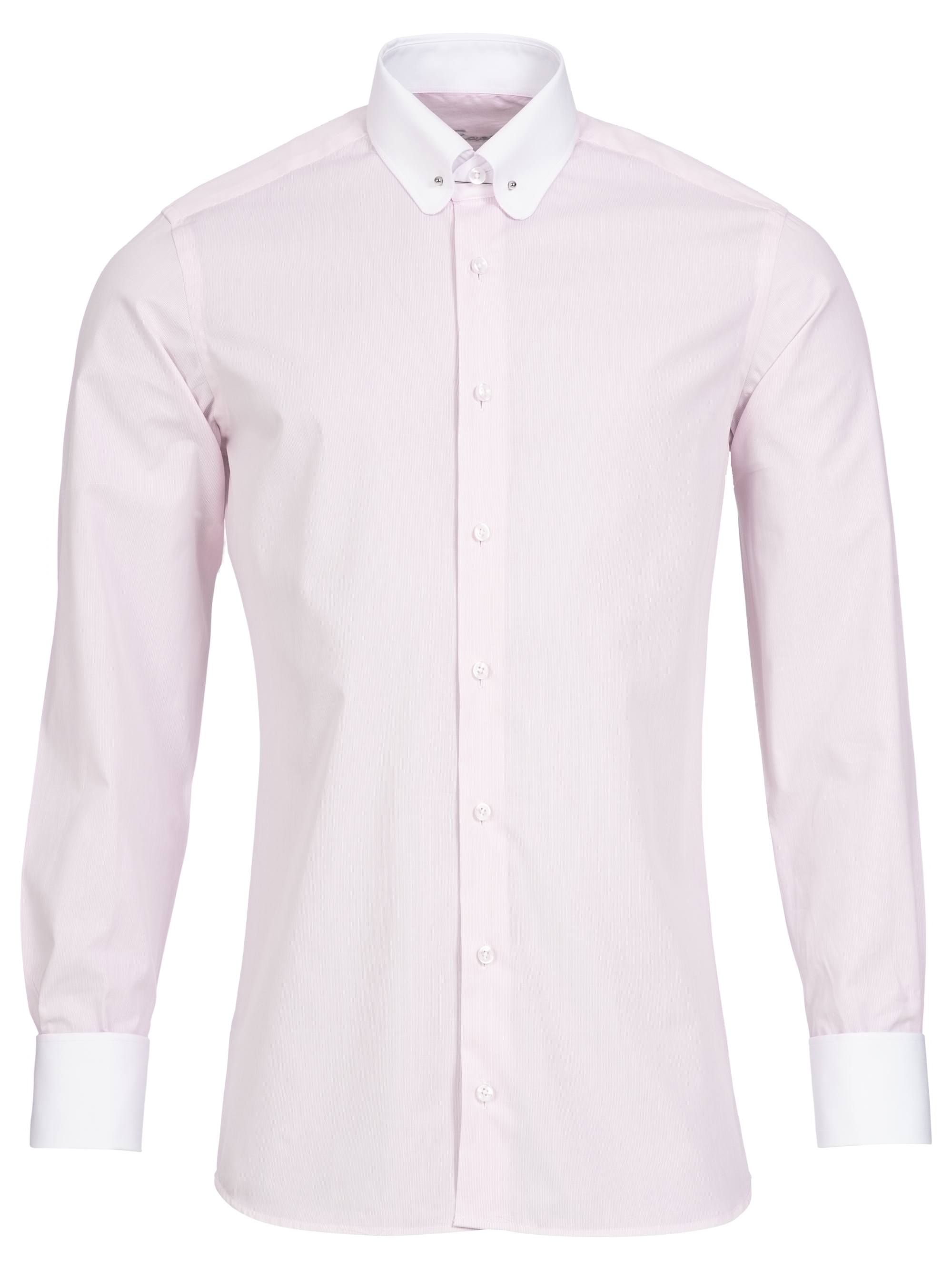 Rosé gestreiftes Slim Fit Classic Line Schaeffer Hemd mit Piccadilly Kragen Rosé gestreiftes Slim Fit Classic Line Schaeffer Hemd mit Piccadilly Kragen