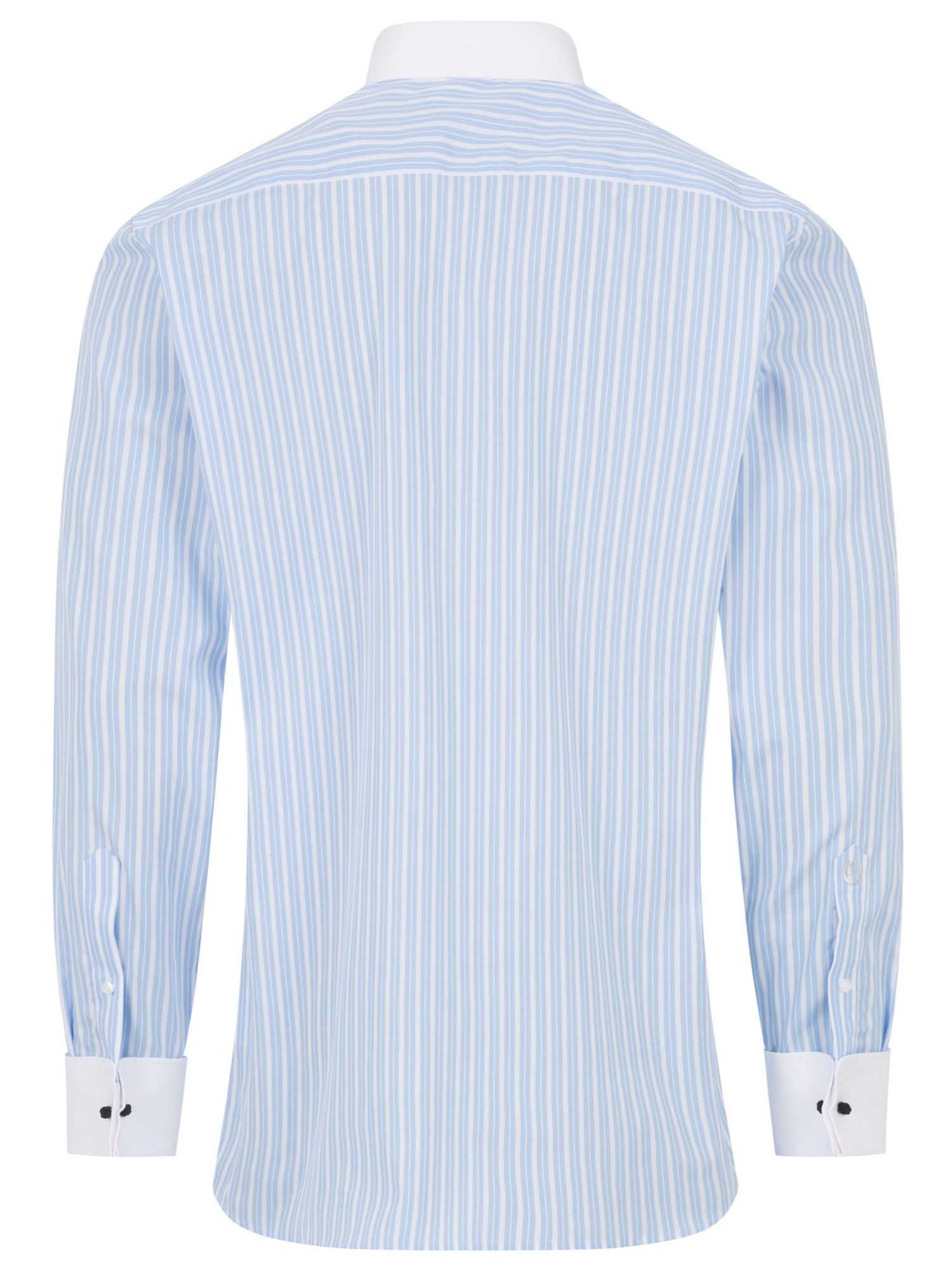 Hellblau Doppelstreifen Slim Fit Classic Line Schaeffer Hemd mit Piccadilly Kragen Hellblau Doppelstreifen Slim Fit Classic Line Schaeffer Hemd mit Piccadilly Kragen