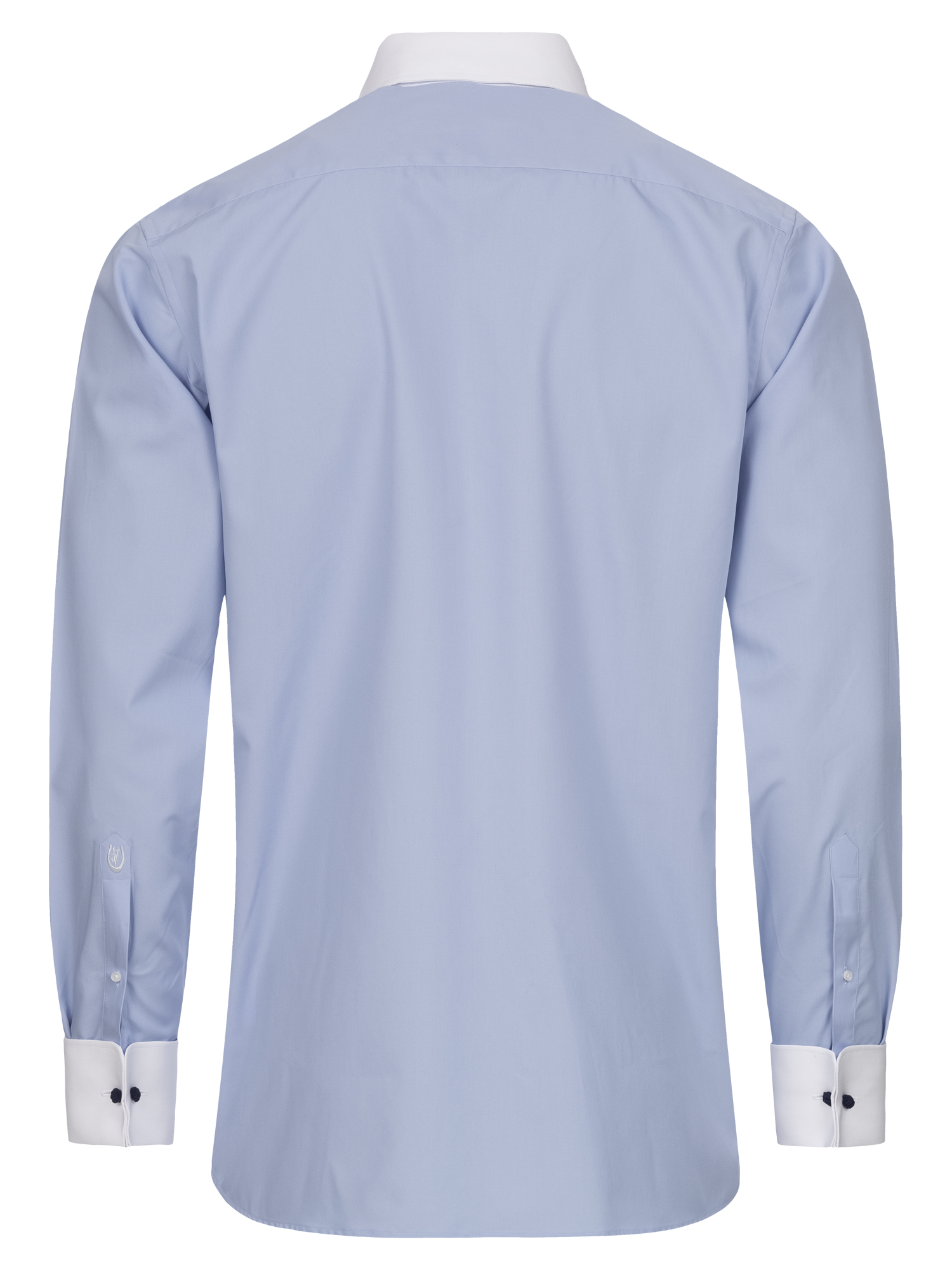 Hellblaues Modern Cut Classic Line Schaeffer Hemd mit Tab Kragen Hellblaues Modern Cut Classic Line Schaeffer Hemd mit Tab Kragen