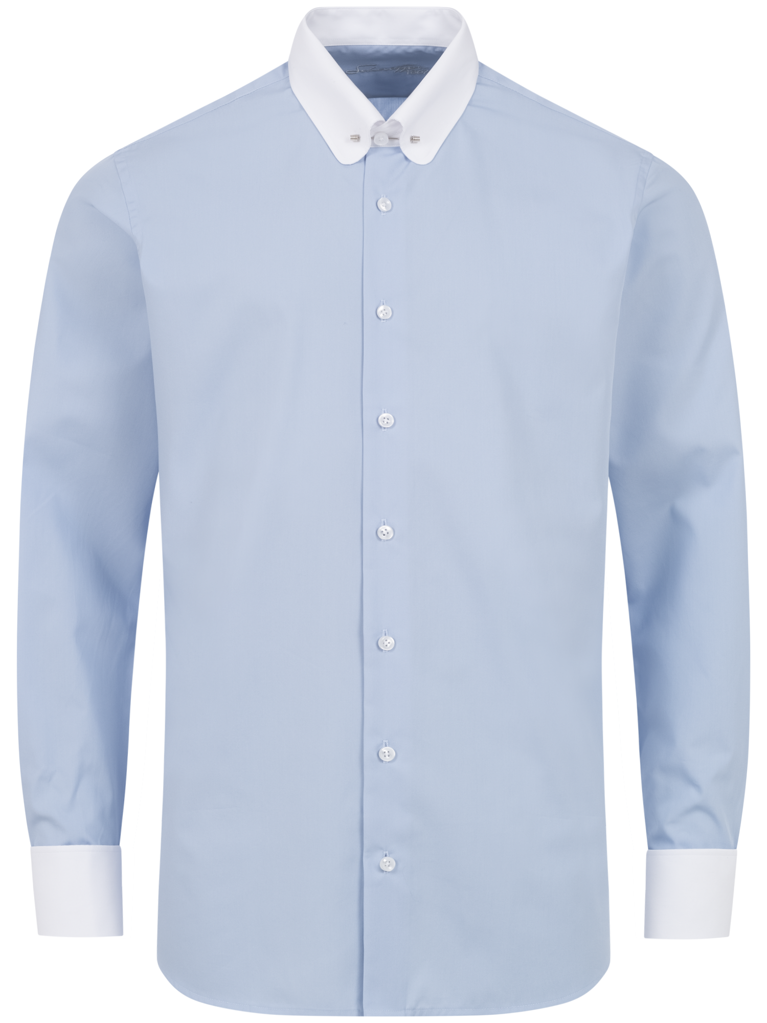 Hellblaues Regular Cut Classic Line Schaeffer Hemd mit Piccadilly Kragen Hellblaues Regular Cut Classic Line Schaeffer Hemd mit Piccadilly Kragen